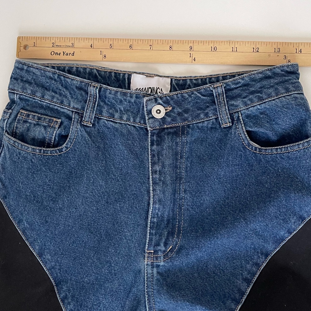 Mandinga Color Block‎ Inset Jeans Large/Medium - Picture 8 of 10